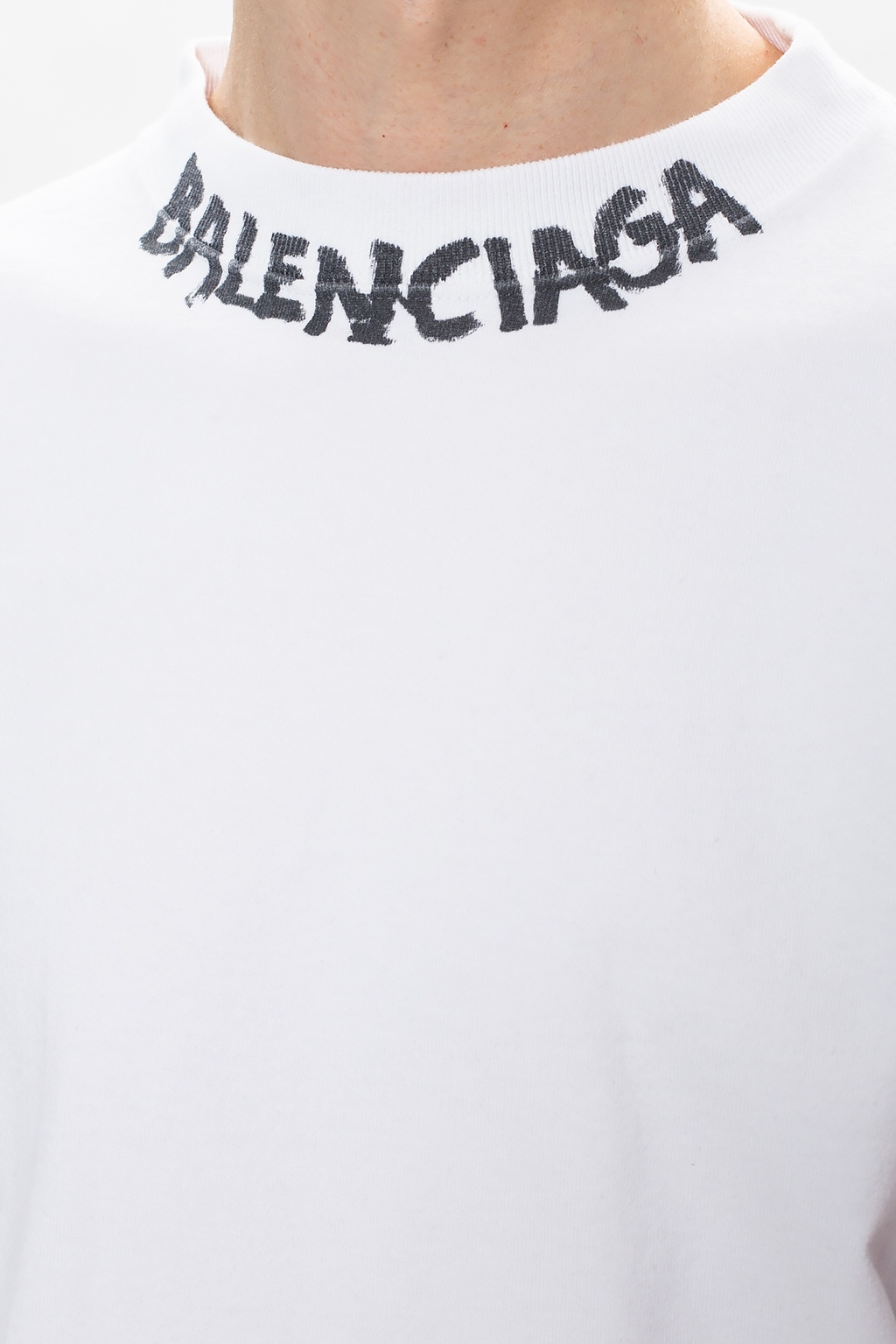 White Long-sleeved T-shirt Balenciaga - Vitkac Canada